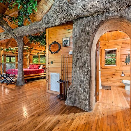 Gatlinburg Enchanted Treehouse By Stony Brook Cabins Exterior foto
