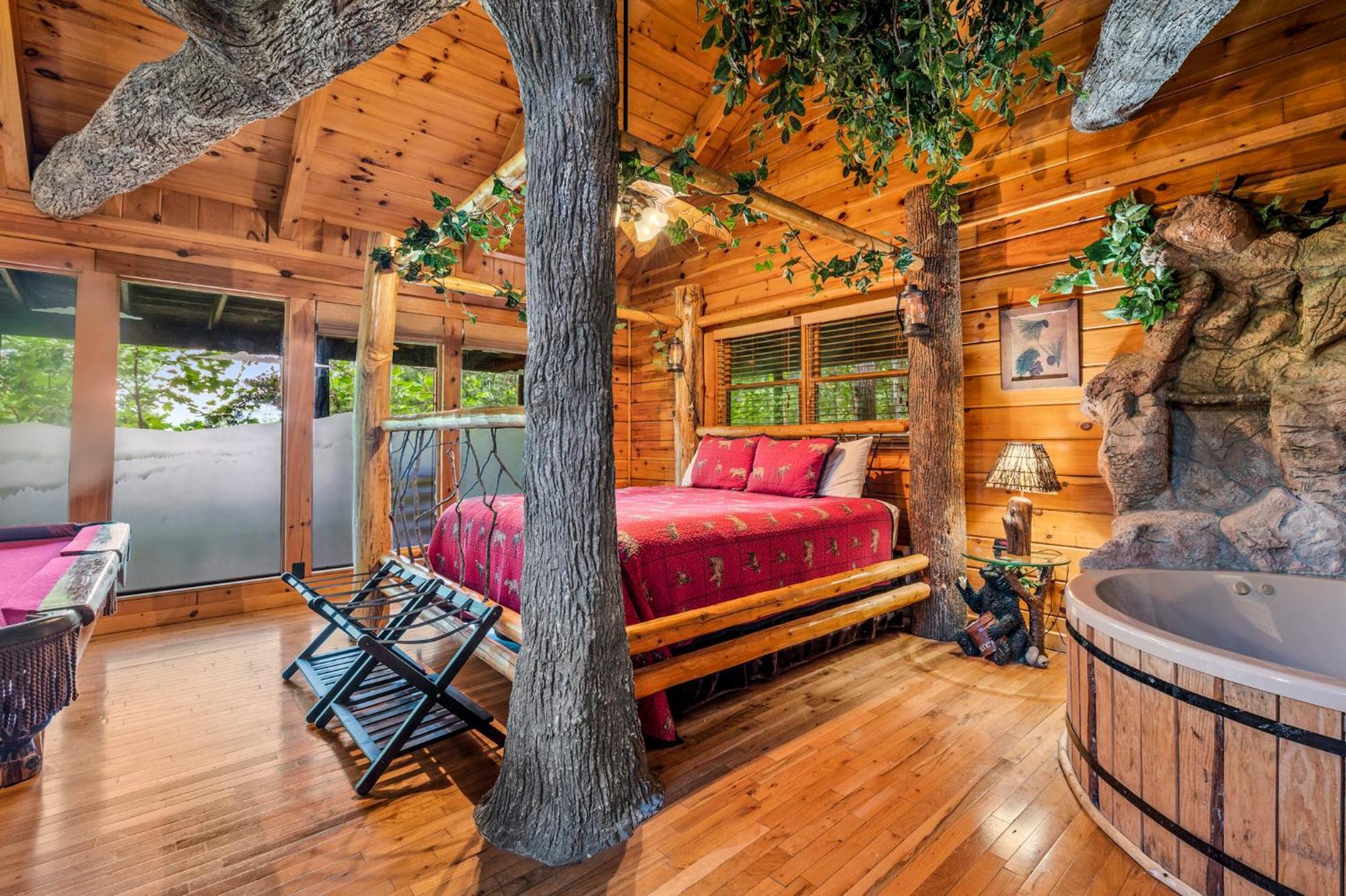 Gatlinburg Enchanted Treehouse By Stony Brook Cabins Exterior foto
